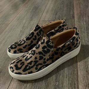 Steve Madden cheetah sneakers